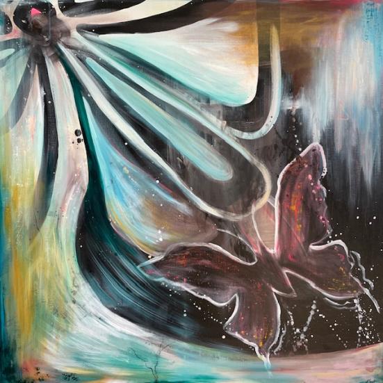 Kunst af Heidi Sinnet.